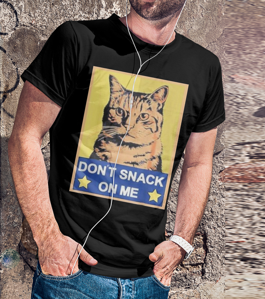 Kamala Harris Cat Don’t Snack On Me Poster Style Cat T-Shirt