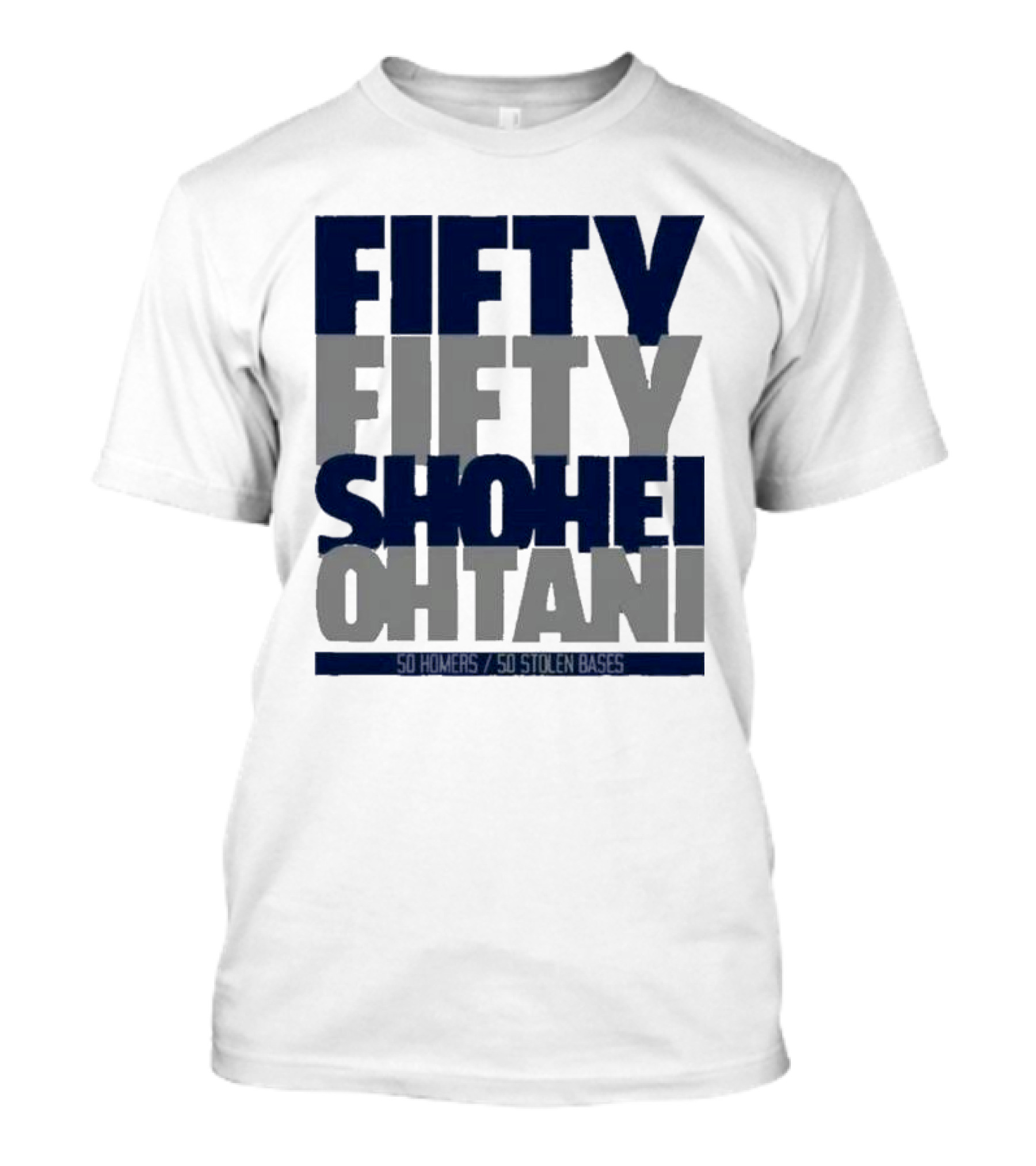 Fifty Fifty Shohei Ohtani 50 Stolen Bases T-Shirt