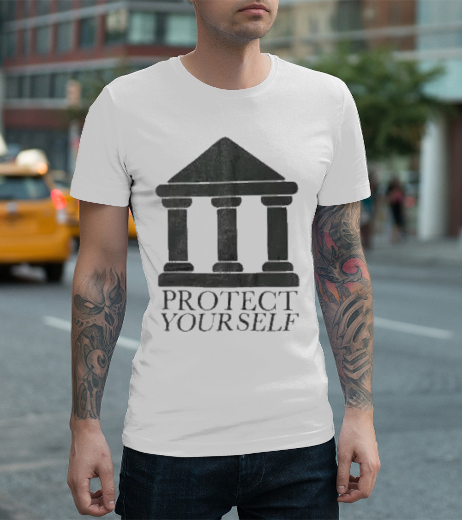 Min-nano x The Mall Power Protect Yourself T-Shirt
