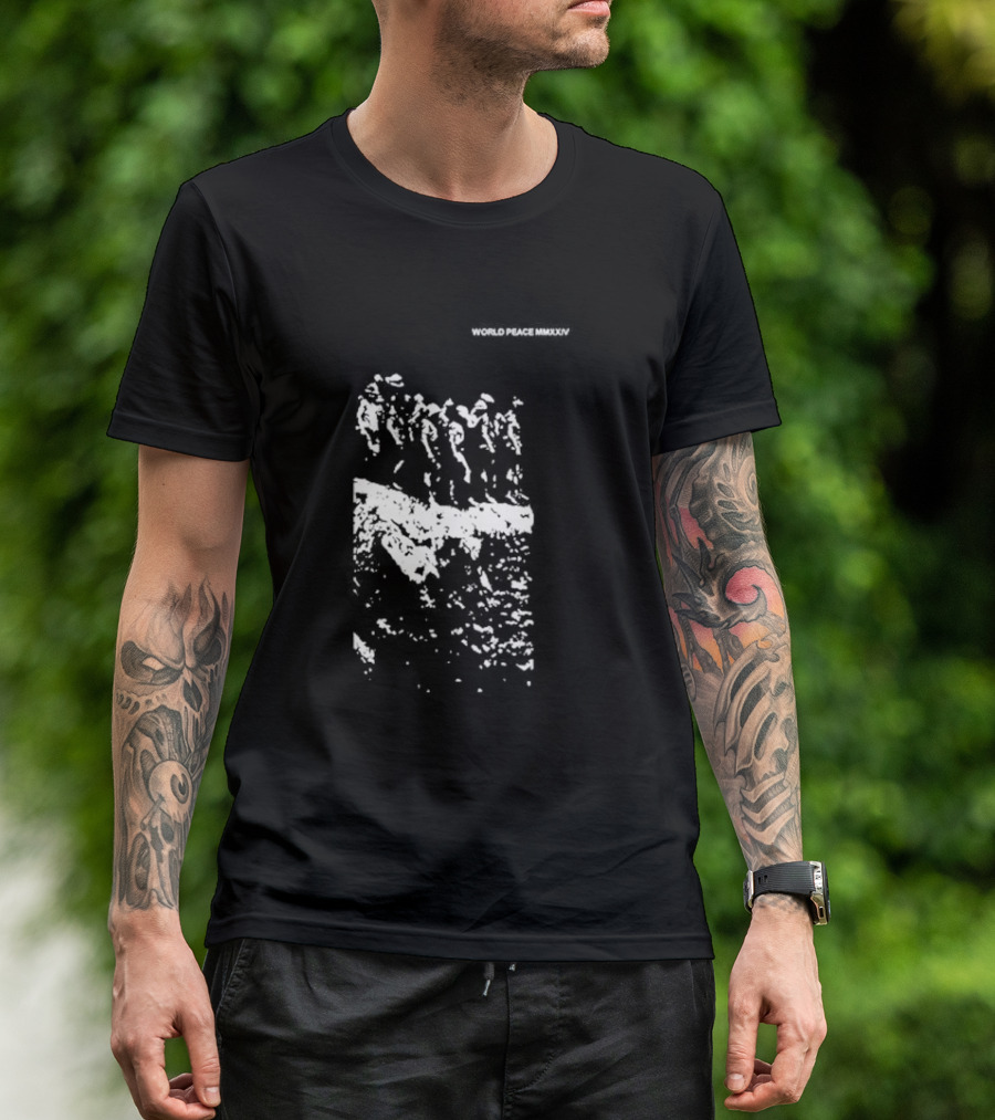WORLD PEACE MMXXIV Pilgrimage Journey Unity T-Shirt