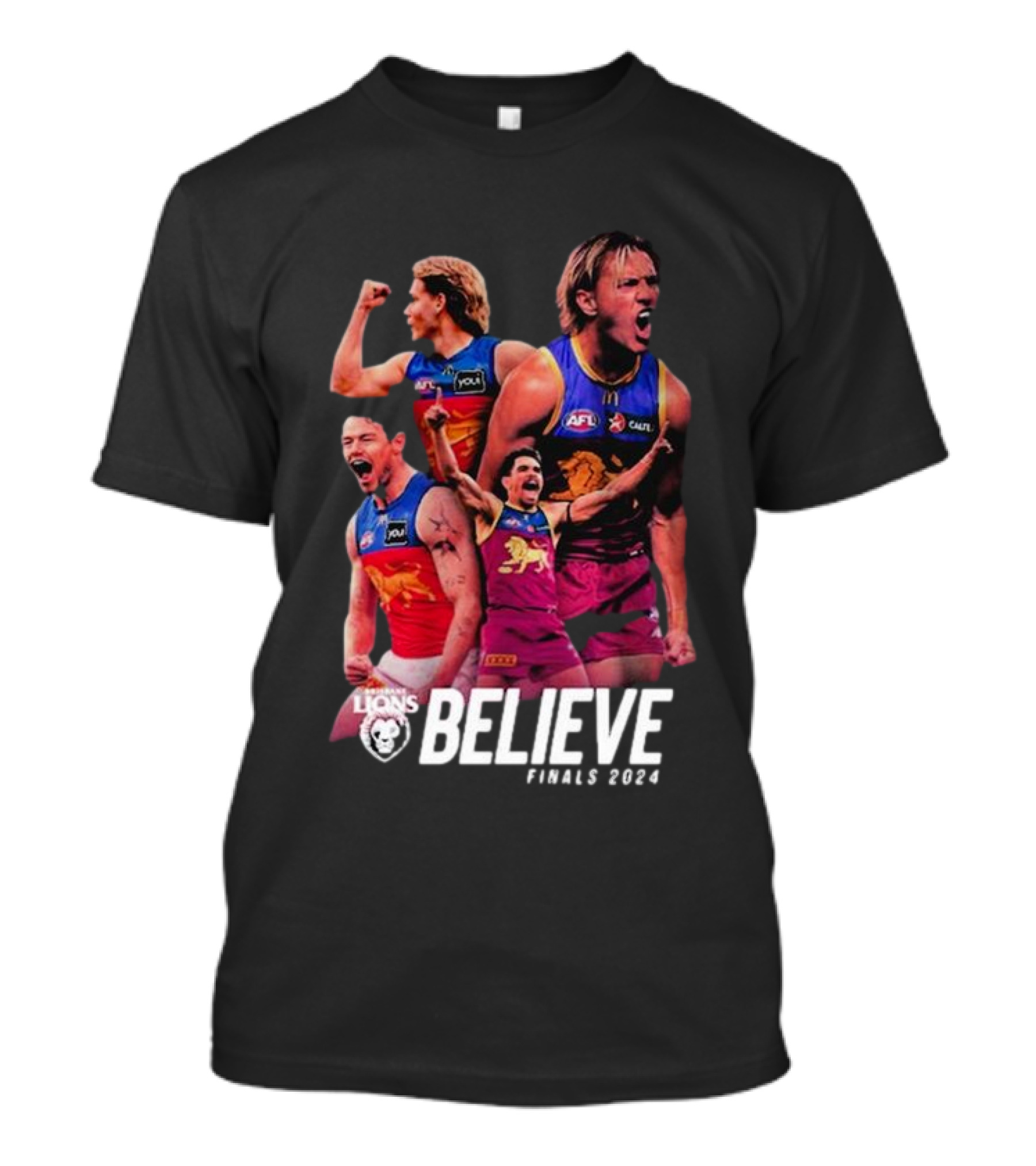 Brisbane Lions Believe Finals T-Shirt