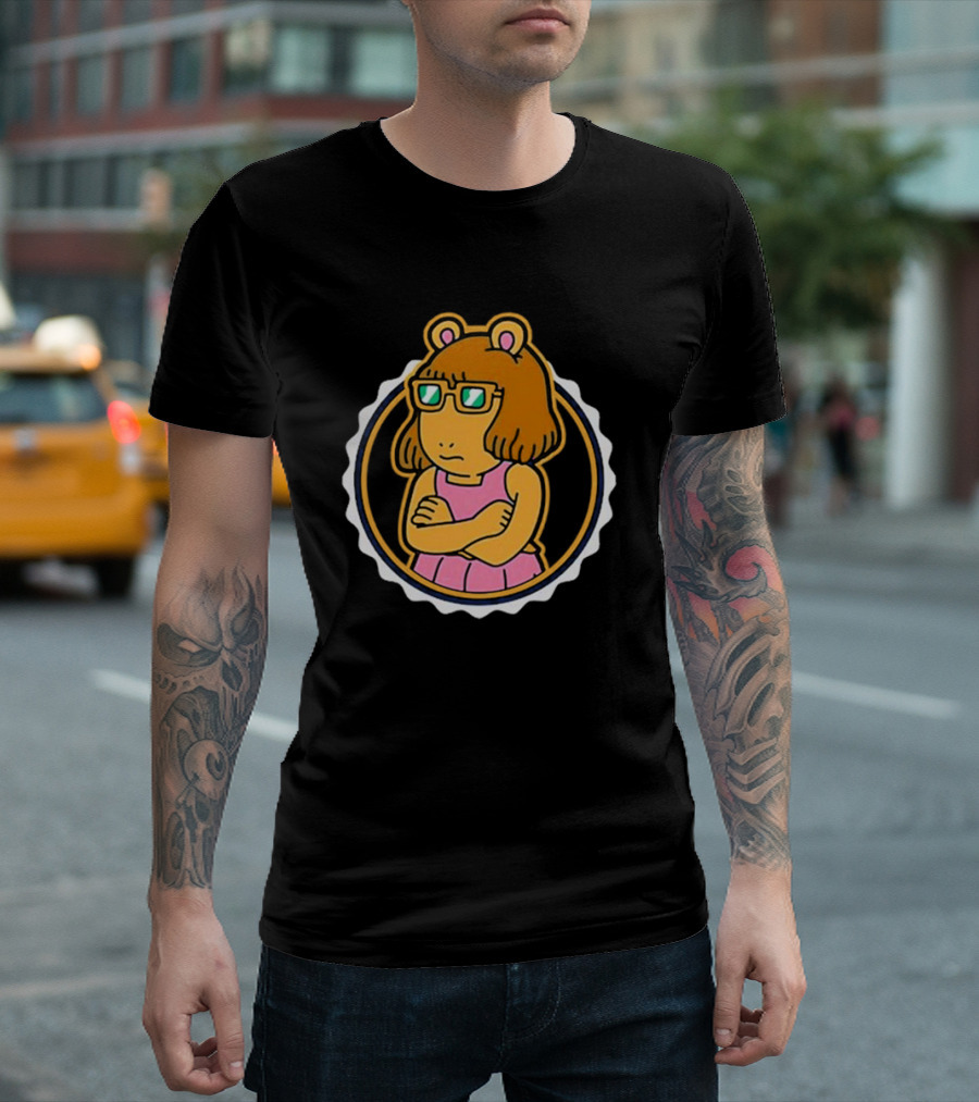 Retrokid X Arthur Minnie Read Crossed Arms Iconic Character T-Shirt