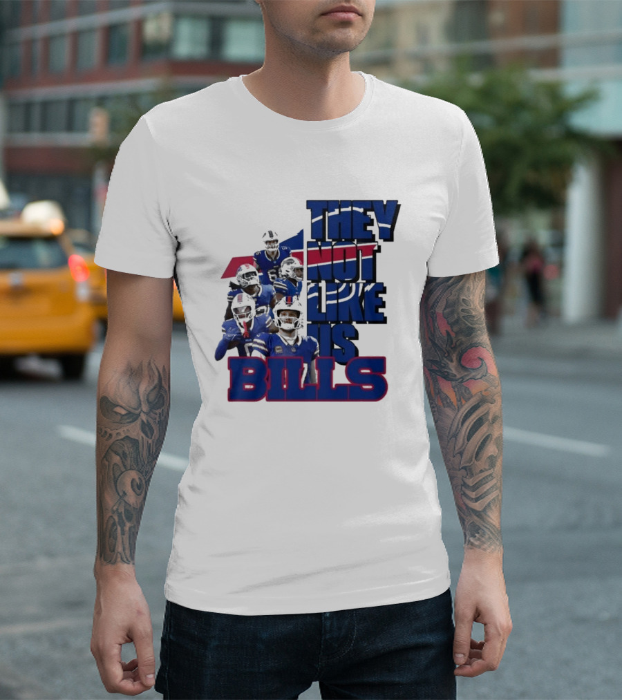 They Not Like Us Bills Buffalo T-Shirt