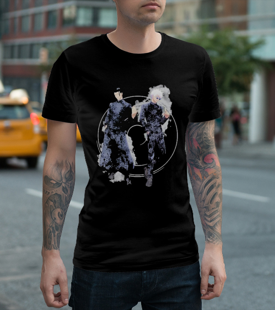 Jujutsu Kaisen Gojo Geto Betta Fish Circle T-Shirt