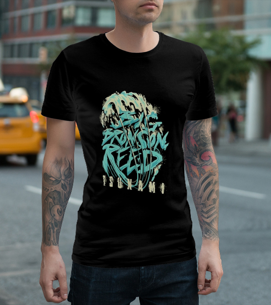 Bronson Reed Big Tsunami Wave T-Shirt