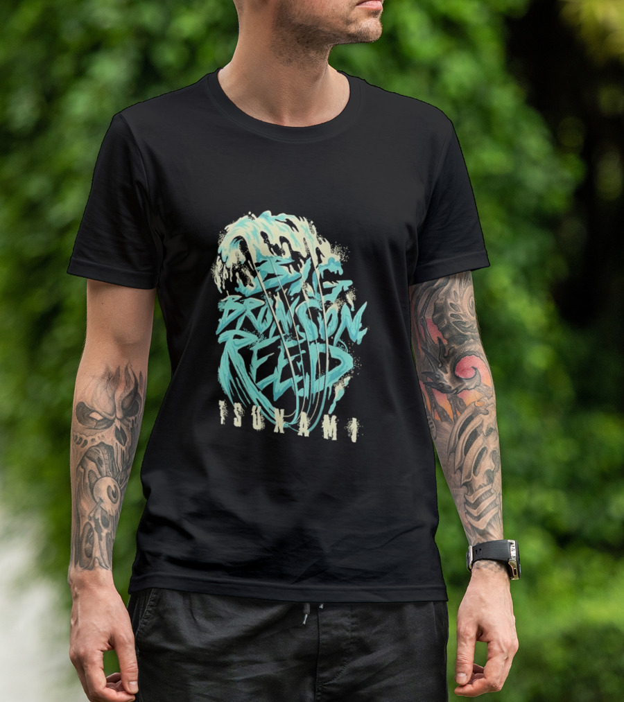Bronson Reed Big Tsunami Wave T-Shirt