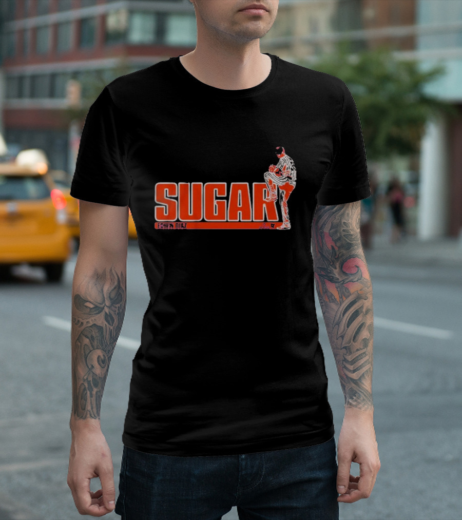 Edwin Diaz Sugar Baseball Pitcher T-Shirt