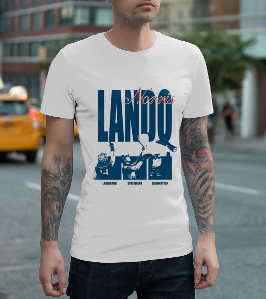 Lando Norris Landmark Statement Dominance T-Shirt