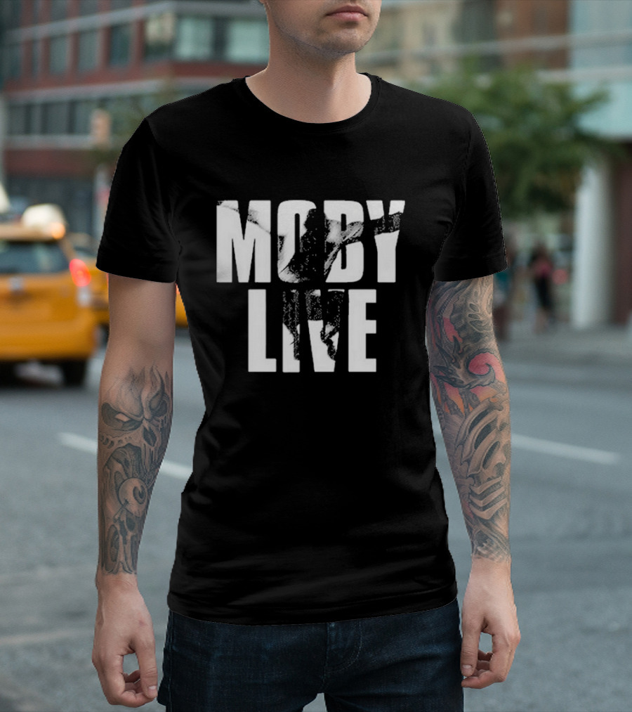 Moby Live 2024 Tour T-Shirt