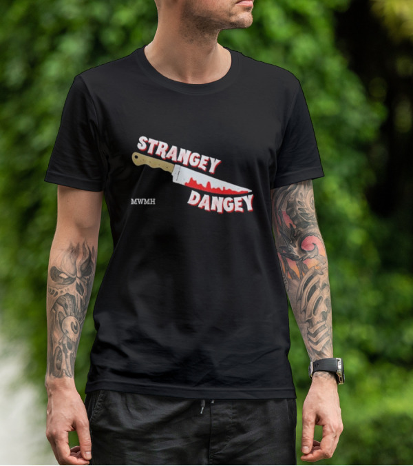 Mwmh Strangey Dangey Bloody Knife T-Shirt