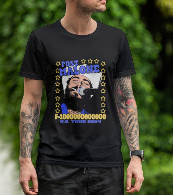 Post Malone F-1000000000000 U.S. Tour T-Shirt