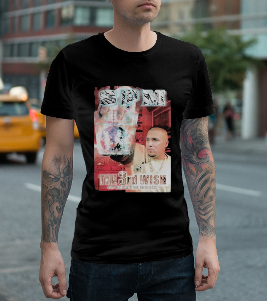SPM The 3rd Wish To Rock The World Dope House Records T-Shirt