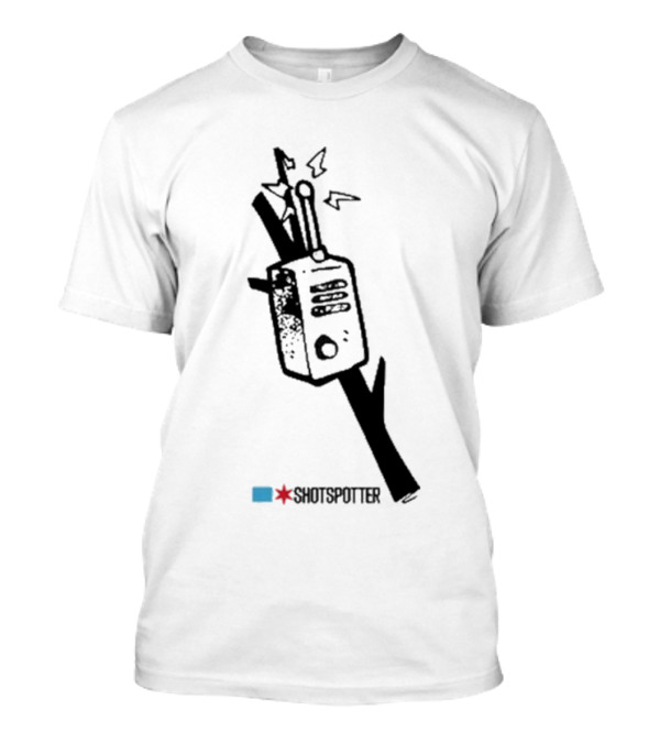 Raymond Lopez Walkie-Talkie Shotspotter Broken Signal T-Shirt