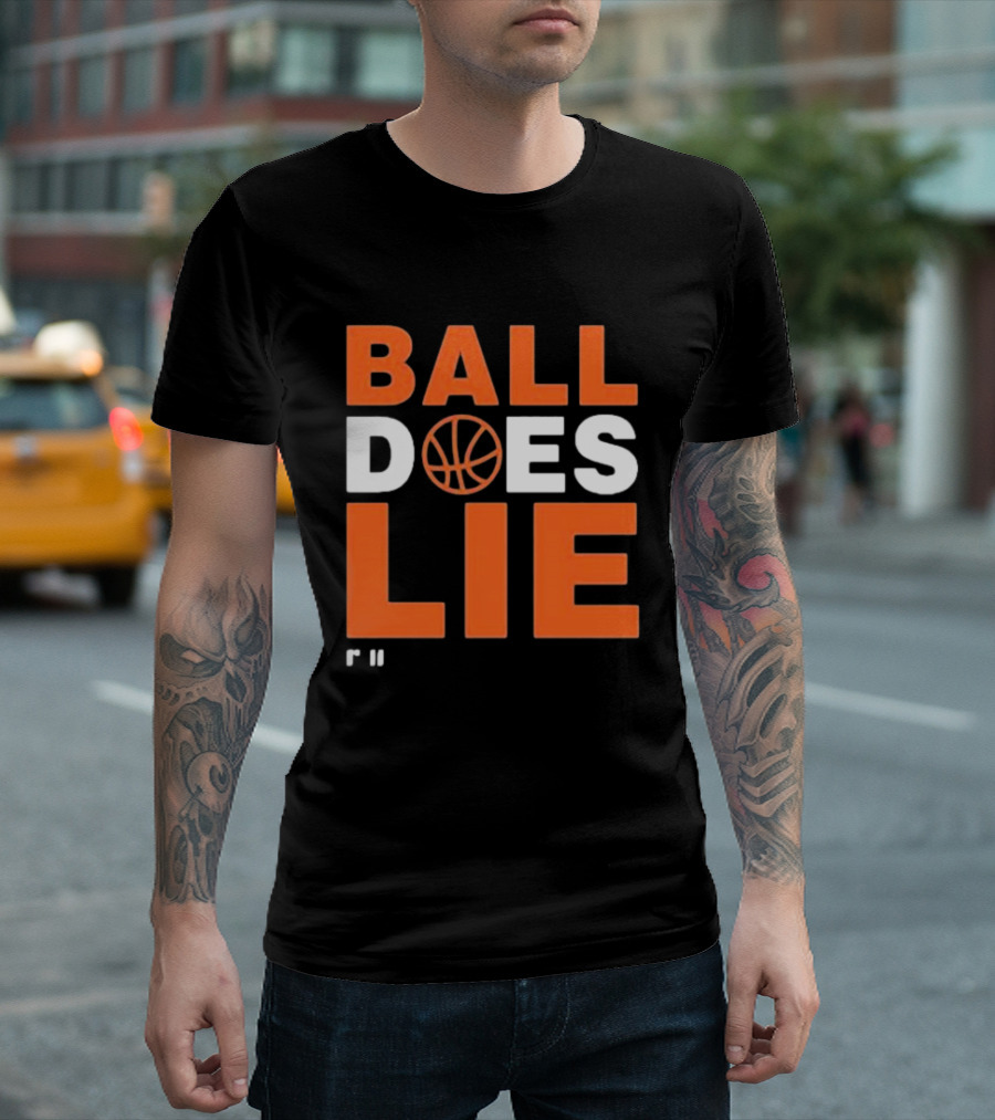 Ball Does Lie Basketball Refmasters T-Shirt