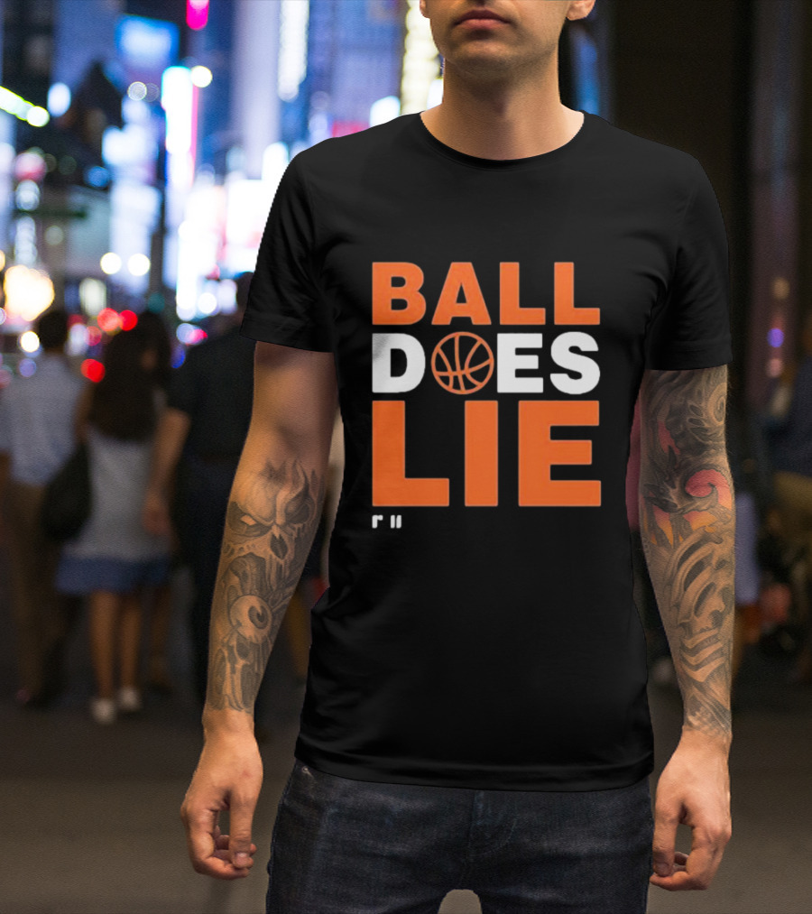 Ball Does Lie Basketball Refmasters T-Shirt