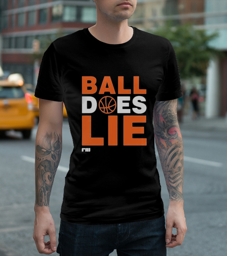Refmasters Ball Does Lie Basketball T-Shirt