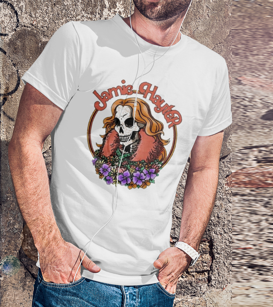 Jamie Hayter Skull Floral T-Shirt