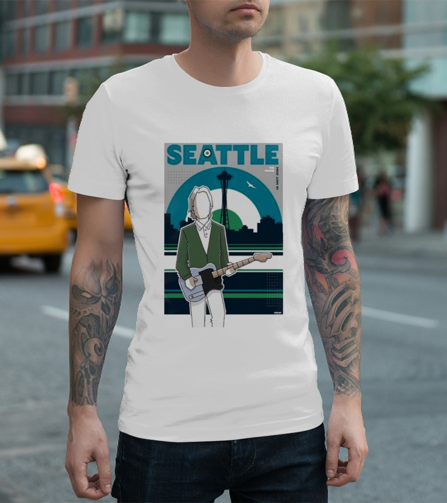 Seattle Paul Weller Concert September 19 2024 Event T-Shirt