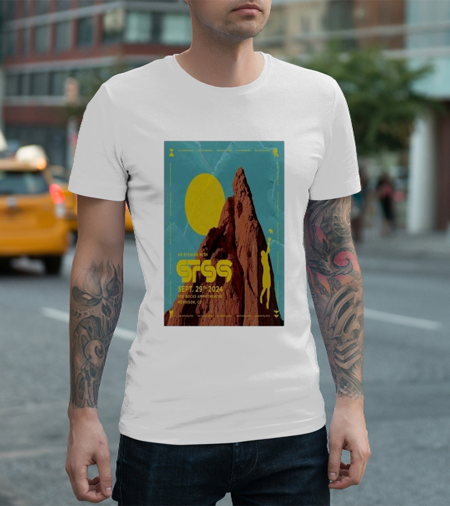 An Evening with STS9 at Red Rocks Amphitheatre Morrison CO Sept 29 T-Shirt