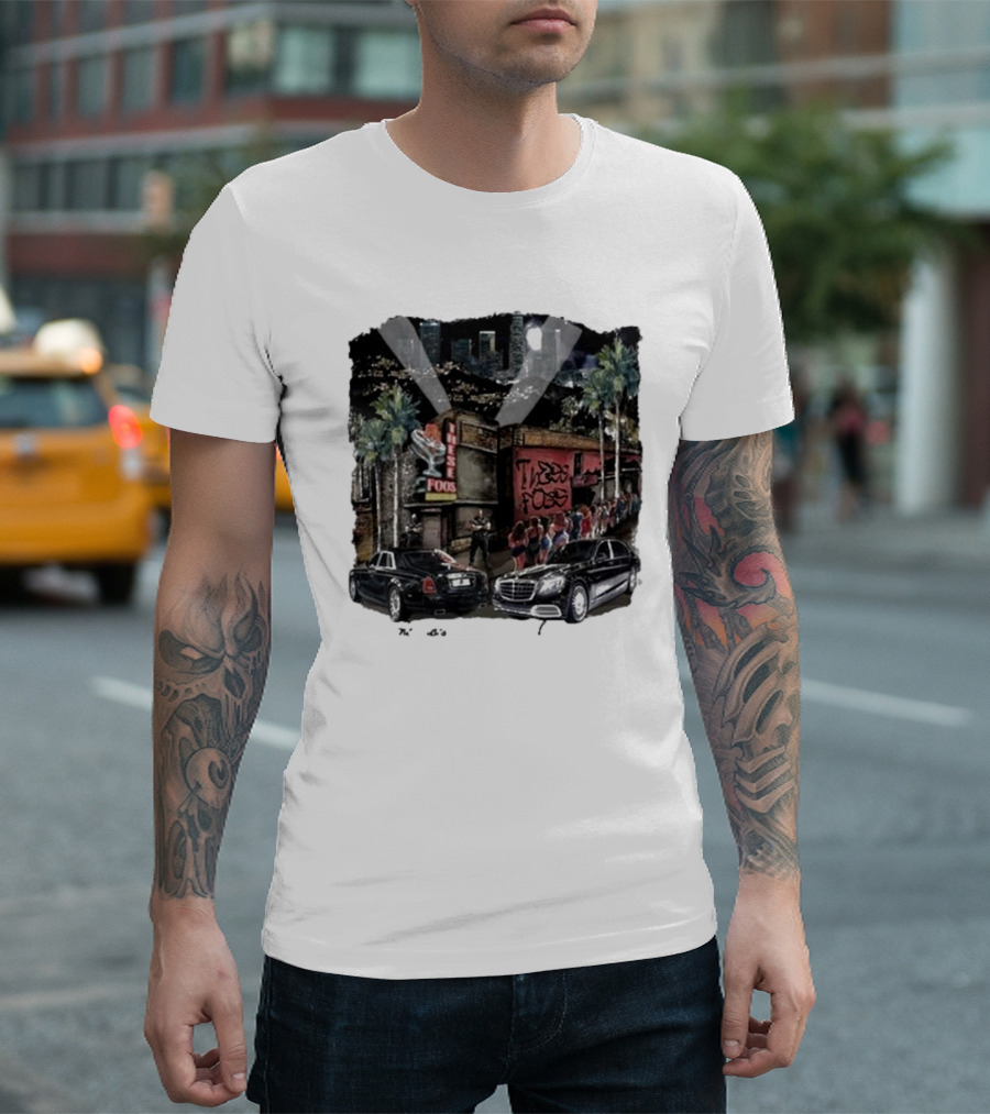 These Foos Nightclub 2024 Neon City Vibes Scene T-Shirt