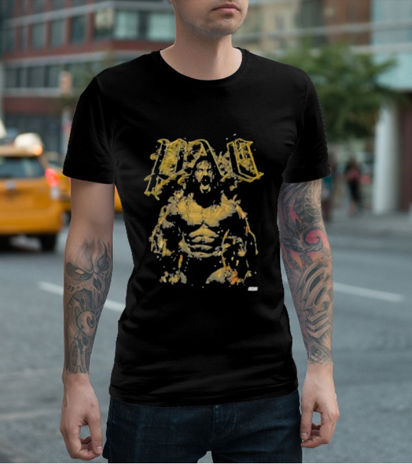 All Elite Wrestling Pac Fury AEW Aew Pac Yellow Warrior T-Shirt