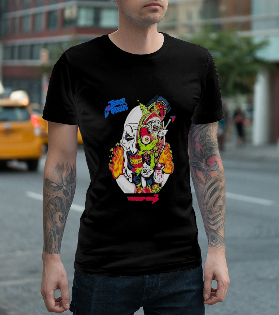 Terror Threads Damien Leone Terrifier 3 T-Shirt