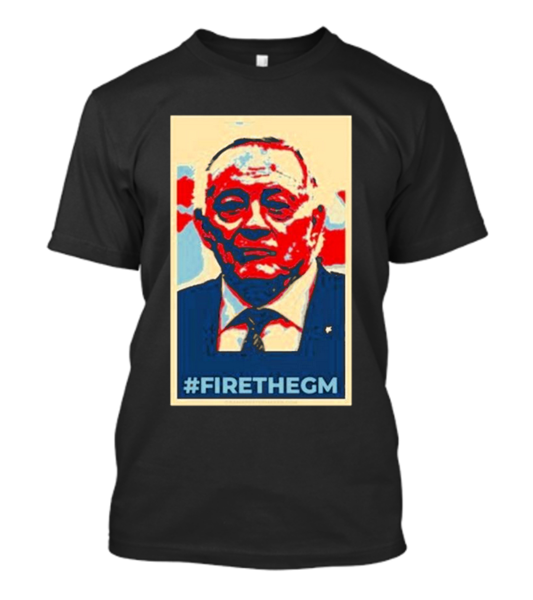 J Tuck #FireJerryTheGM Poster Style #FireTheGm T-Shirt