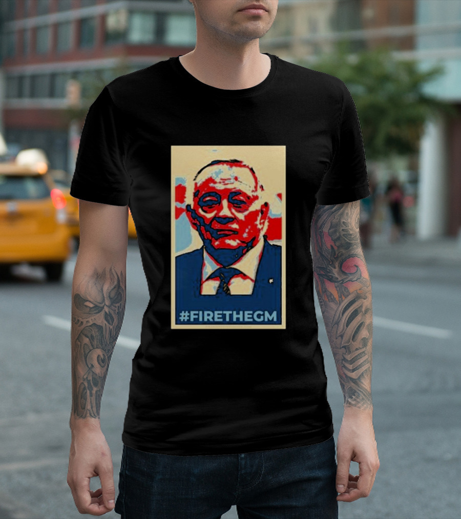 J Tuck #FireJerryTheGM Poster Style #FireTheGm T-Shirt