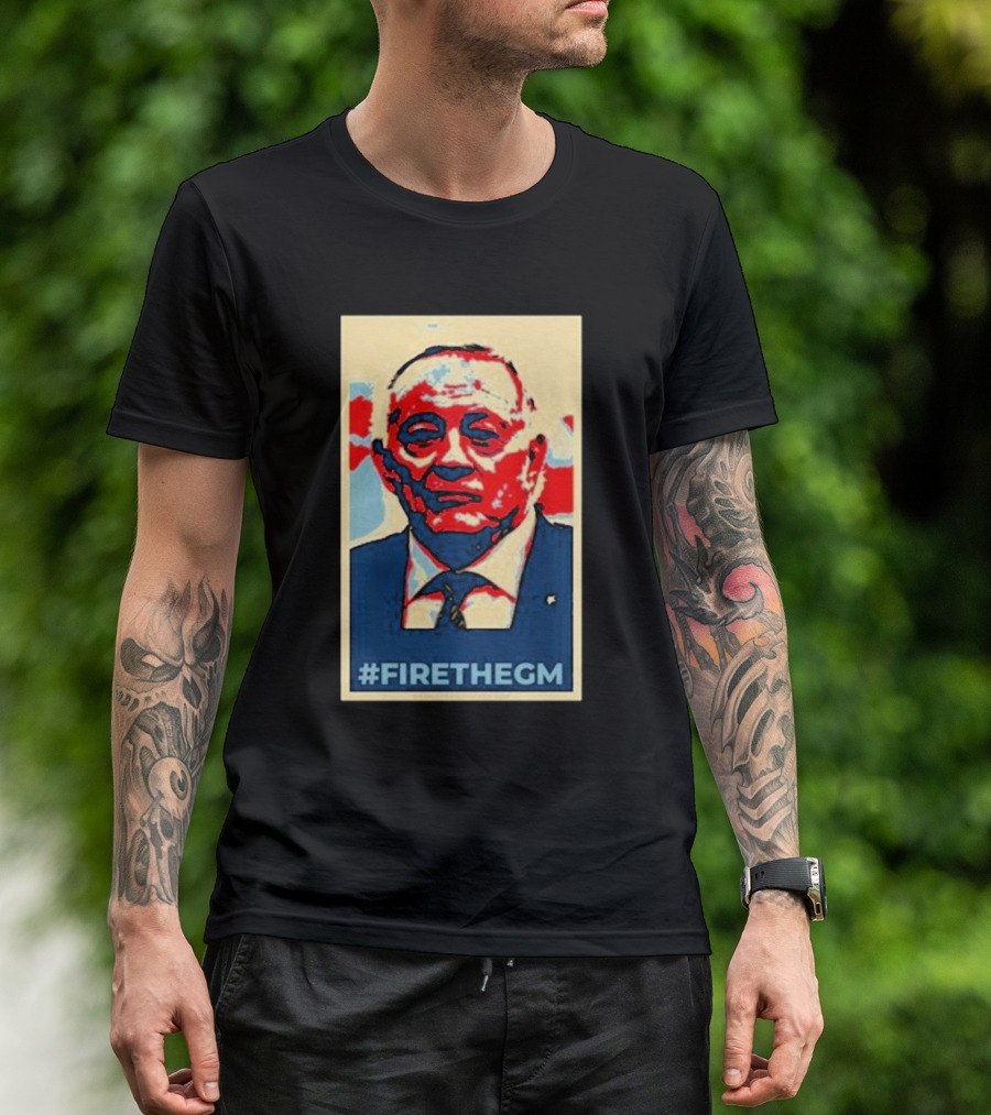 J Tuck #FireJerryTheGM Poster Style #FireTheGm T-Shirt