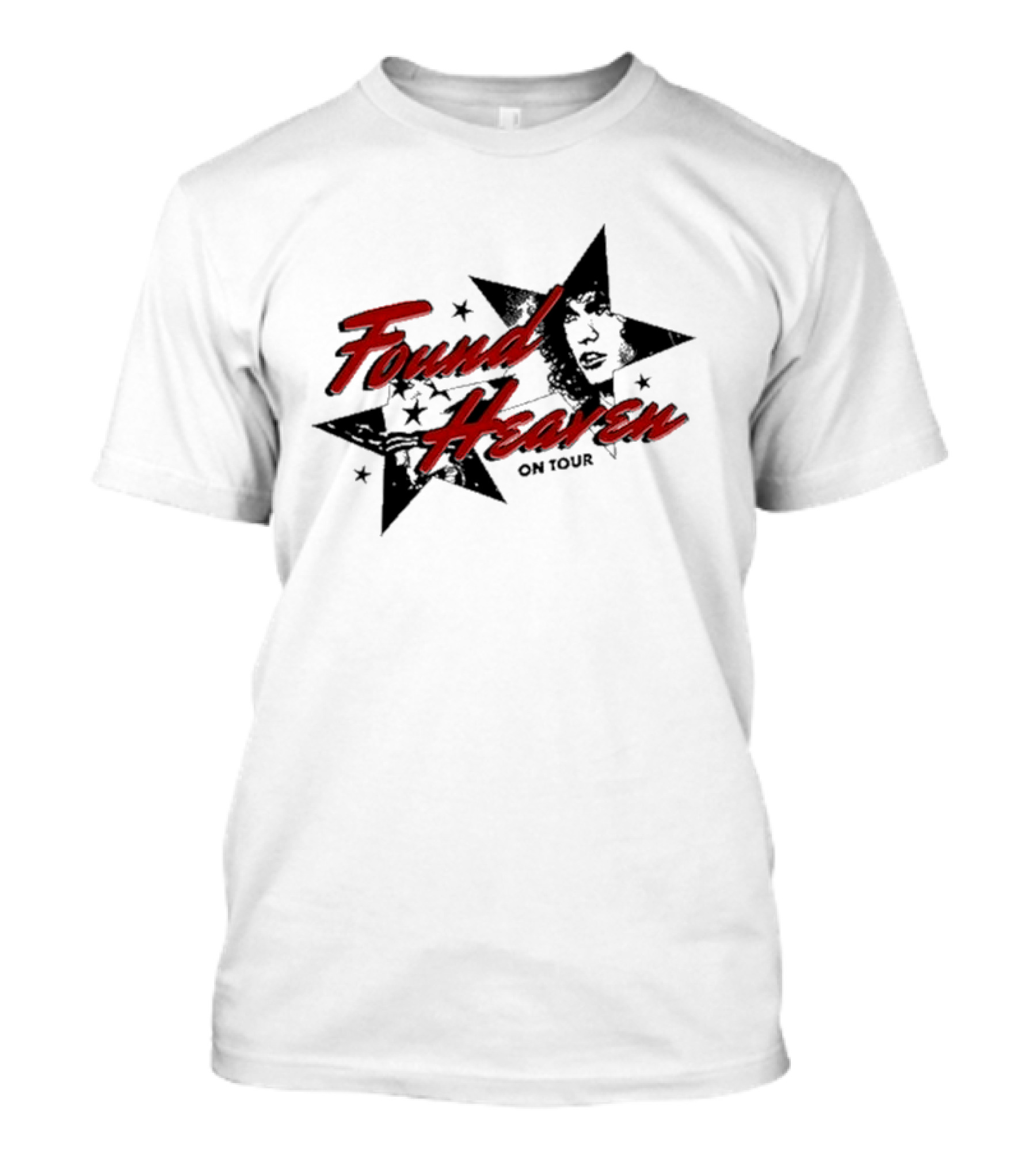 Found Heaven On Tour Stars And Faces T-Shirt