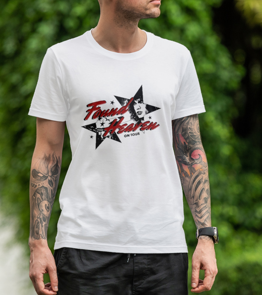 Found Heaven On Tour Stars And Faces T-Shirt