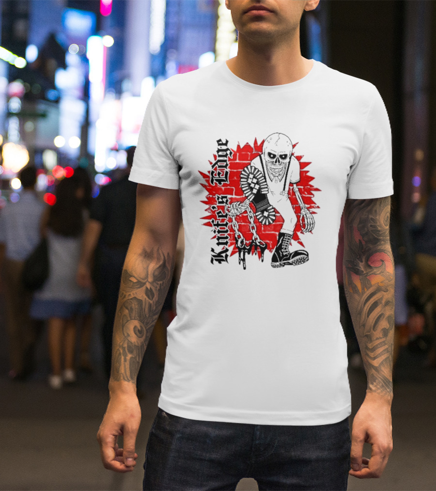 Knife's Edge Skeleskin Softstyle T-Shirt