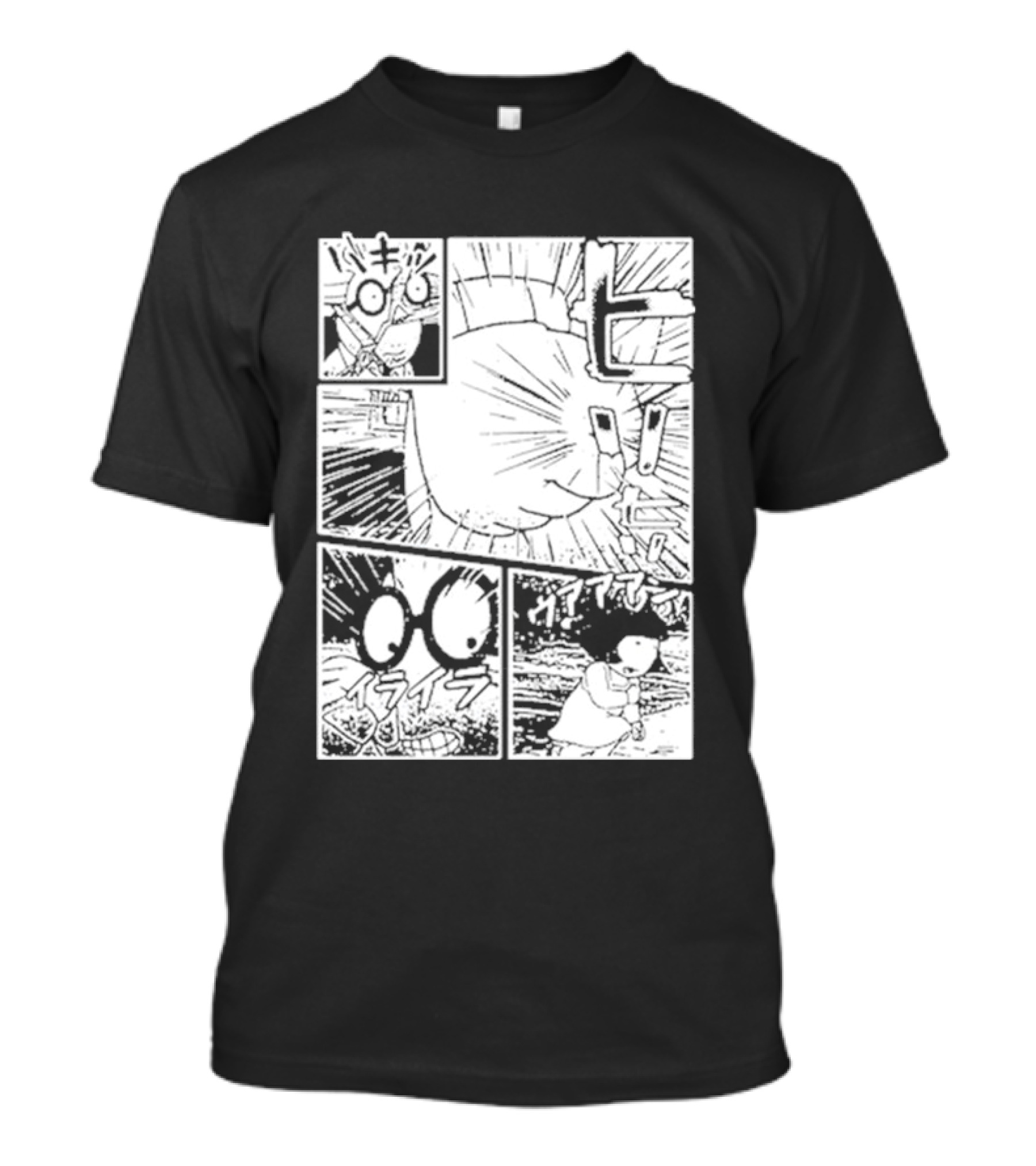 Arthur Electra Bling Bling Fury Fist Manga Panel T-Shirt