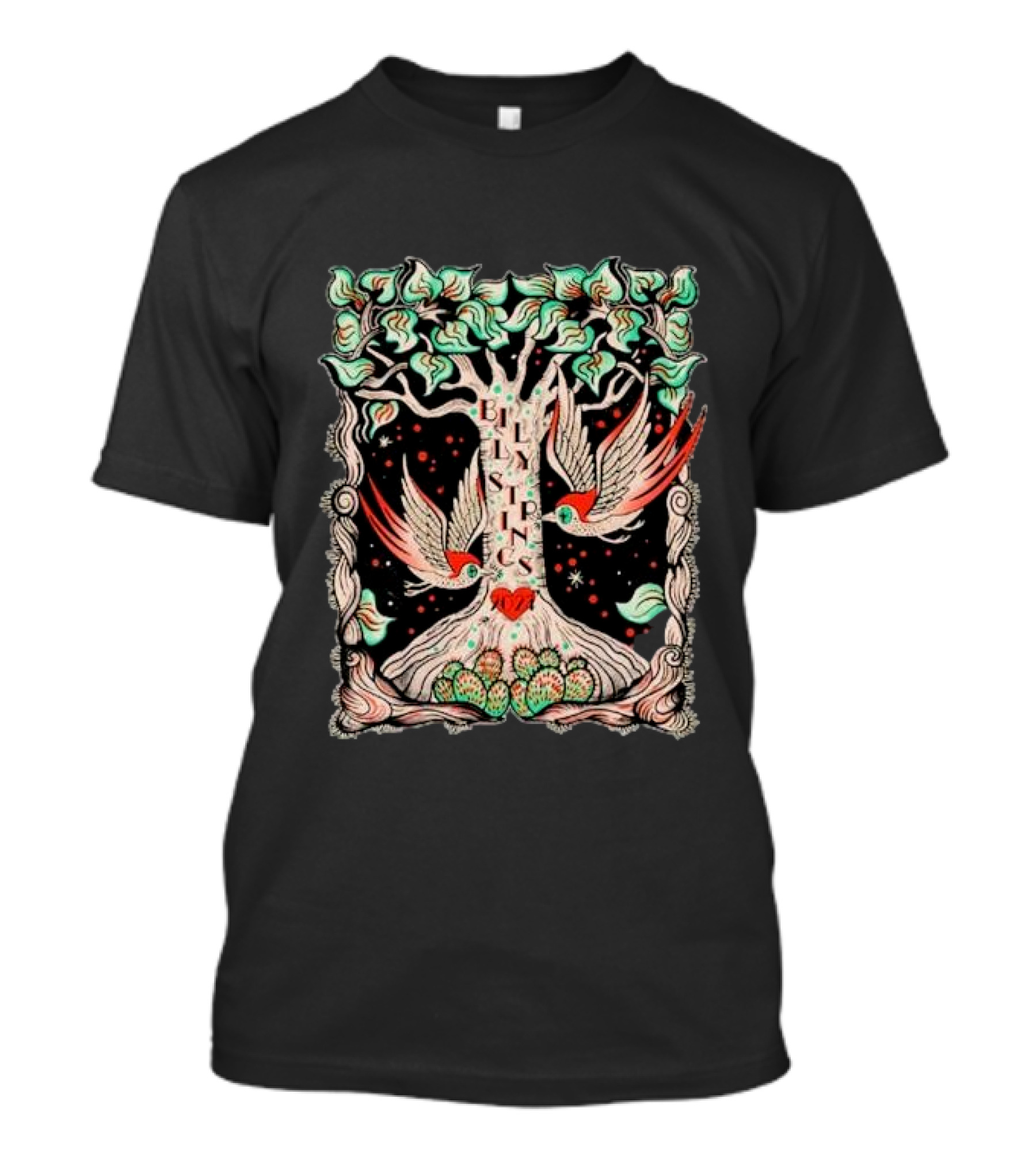 Billy Strings 2024 Tree Woodpecker Heart T-Shirt