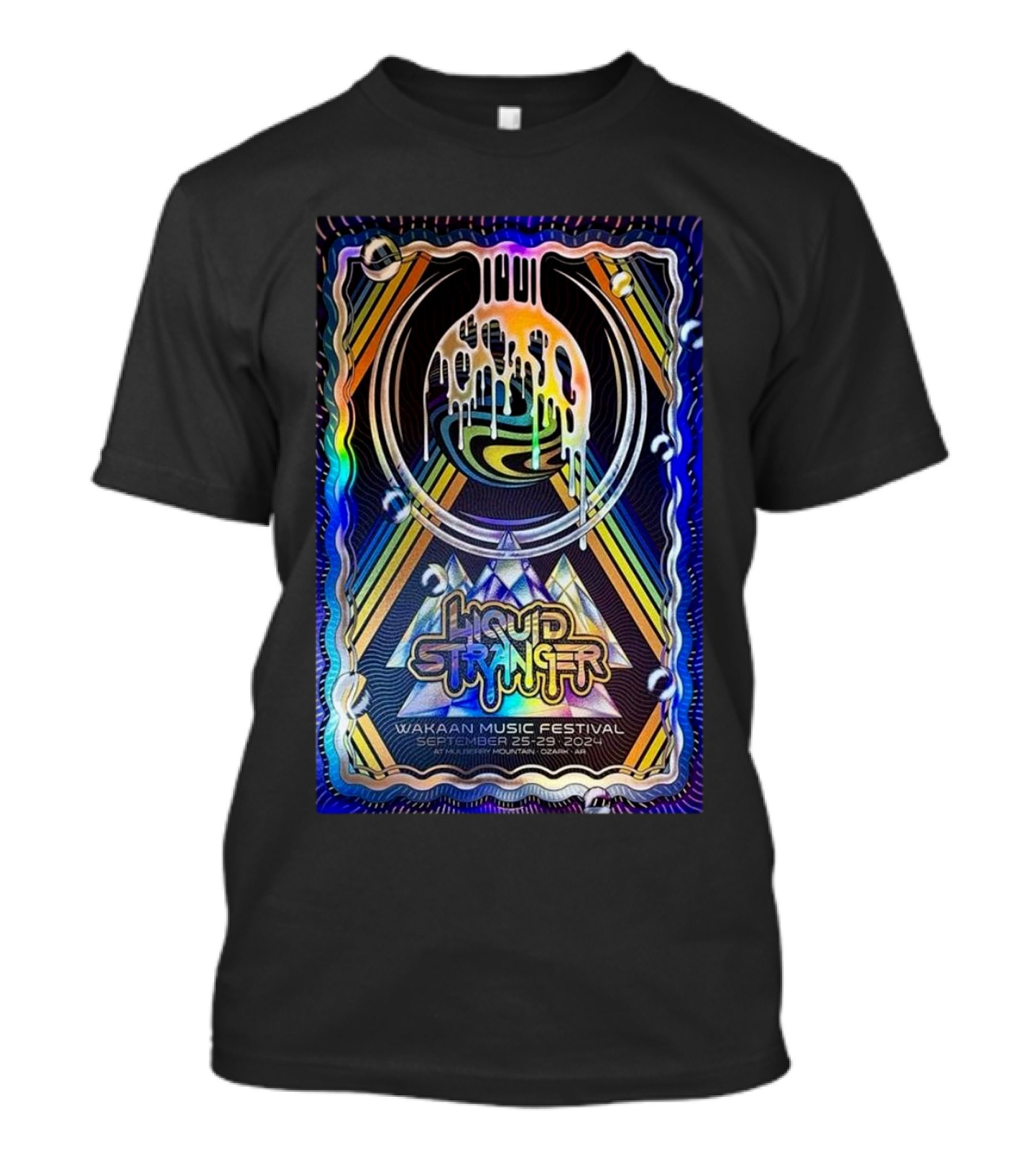 Liquid Stranger Wakaan Music Festival Mulberry Mountain September 25-29 T-Shirt