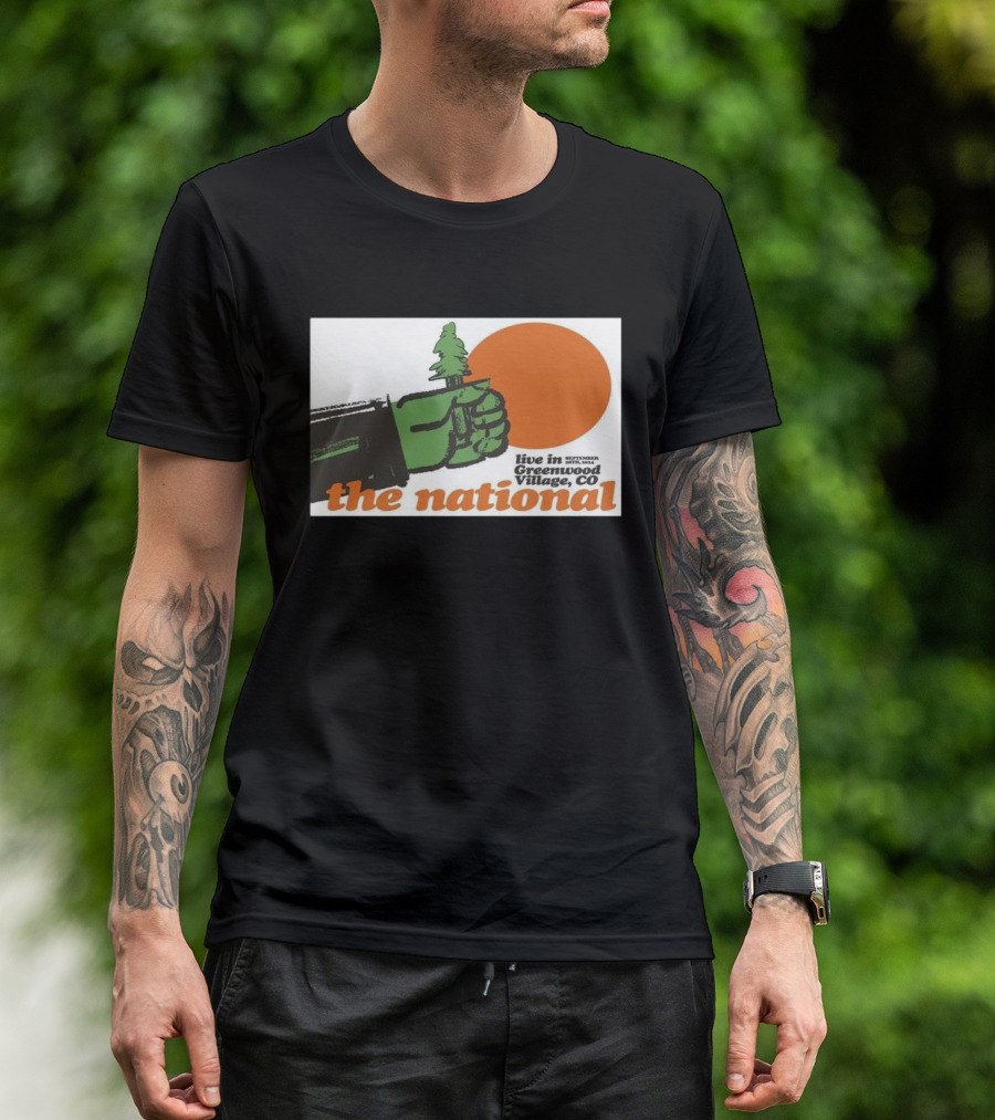 The National Live In Greenwood Village, CO September 28, T-Shirt