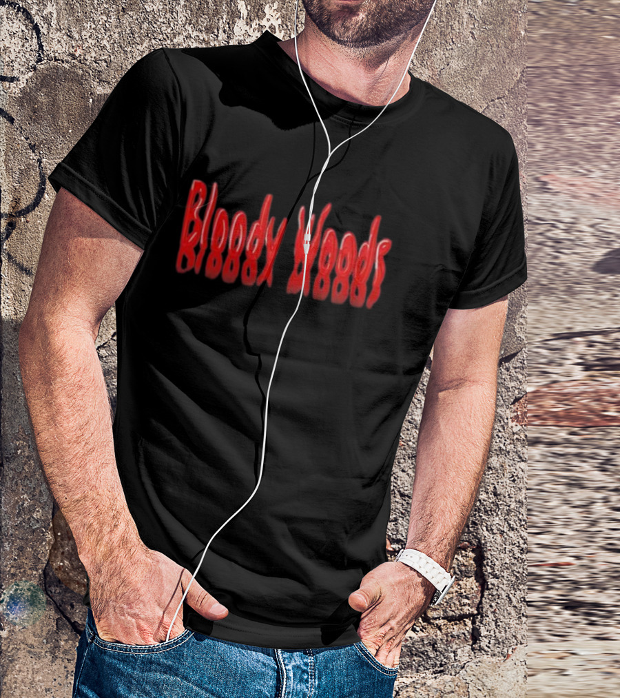 Are You Garbage Podcast - Bloody Woods Reflections T-Shirt