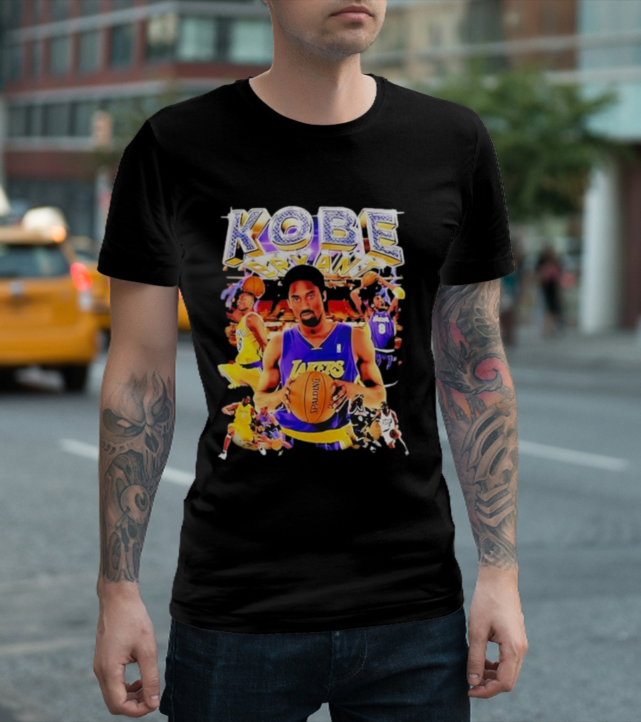 Kobe Bryant Lakers Basketball T-Shirt