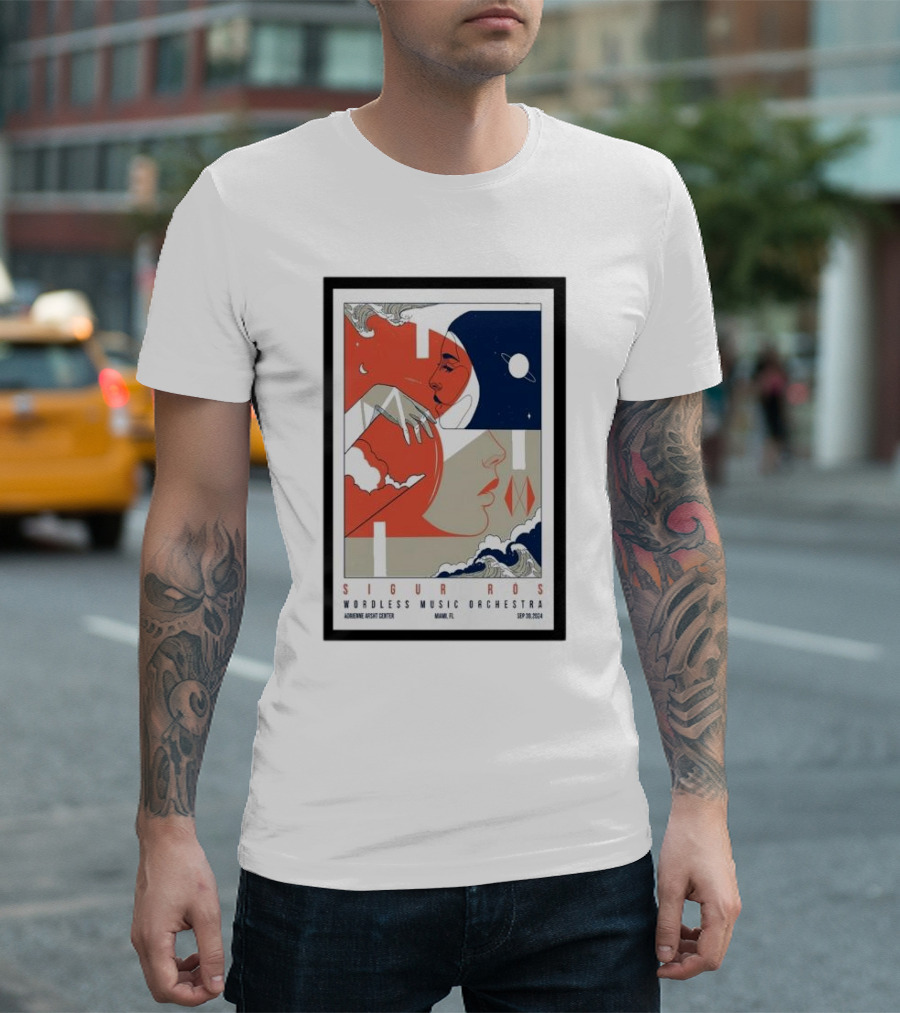 Sigur Ros Wordless Music Orchestra Adrienne Arsht Center Miami FL Sep 30 T-Shirt