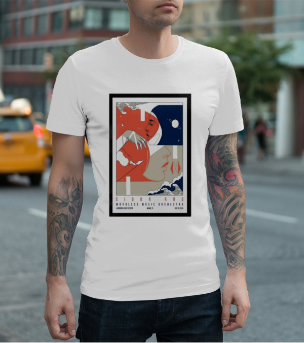 Sigur Ros Wordless Music Orchestra Adrienne Arsht Center Miami FL Sep 30 T-Shirt