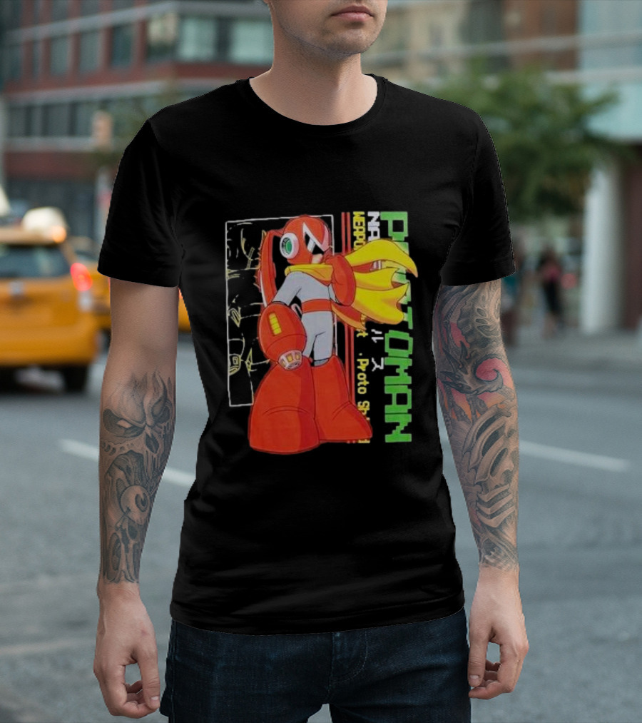 MegaMan Proto Man Robot Hero T-Shirt