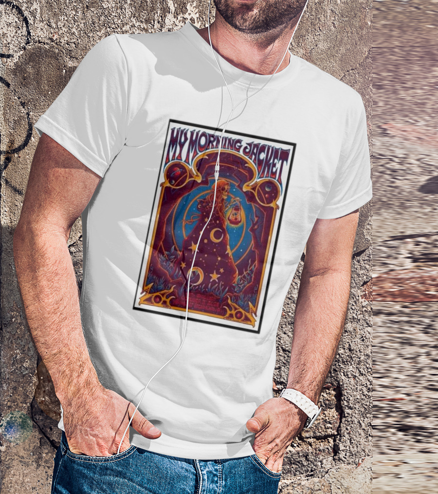 My Morning Jacket Maymont Richmond VA October 3 2024 Tour Moon And Stars T-Shirt