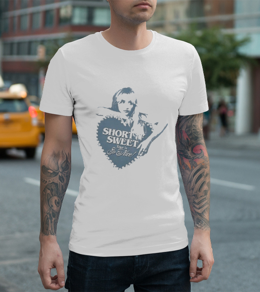 Sabrina Carpenter Short N’ Sweet Tour Is So Nice T-Shirt