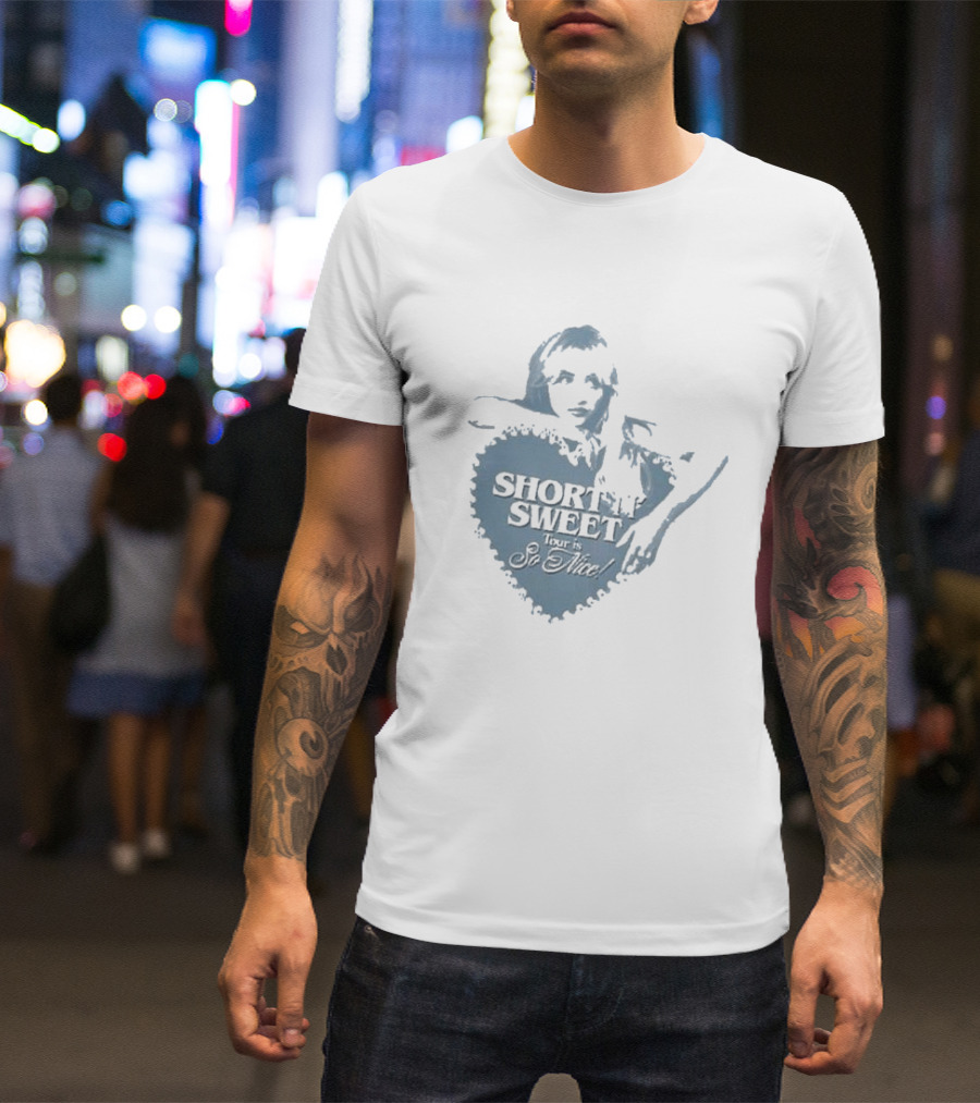 Sabrina Carpenter Short N’ Sweet Tour Is So Nice T-Shirt