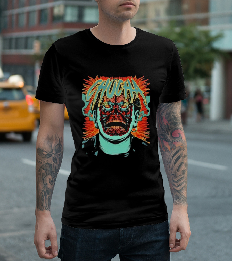 Chad Smith Chucha Horror Skull T-Shirt