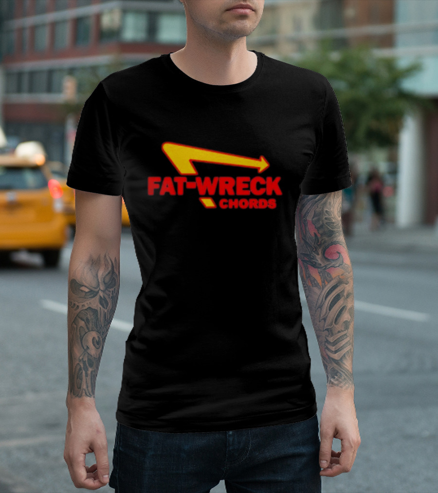 Fat Wreck Chords Logo San Pedro Punks T-Shirt