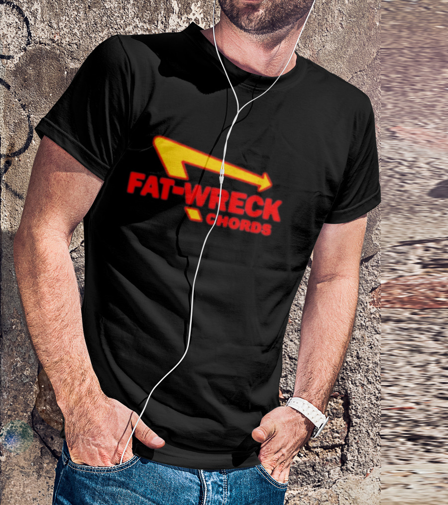 Fat Wreck Chords Logo San Pedro Punks T-Shirt