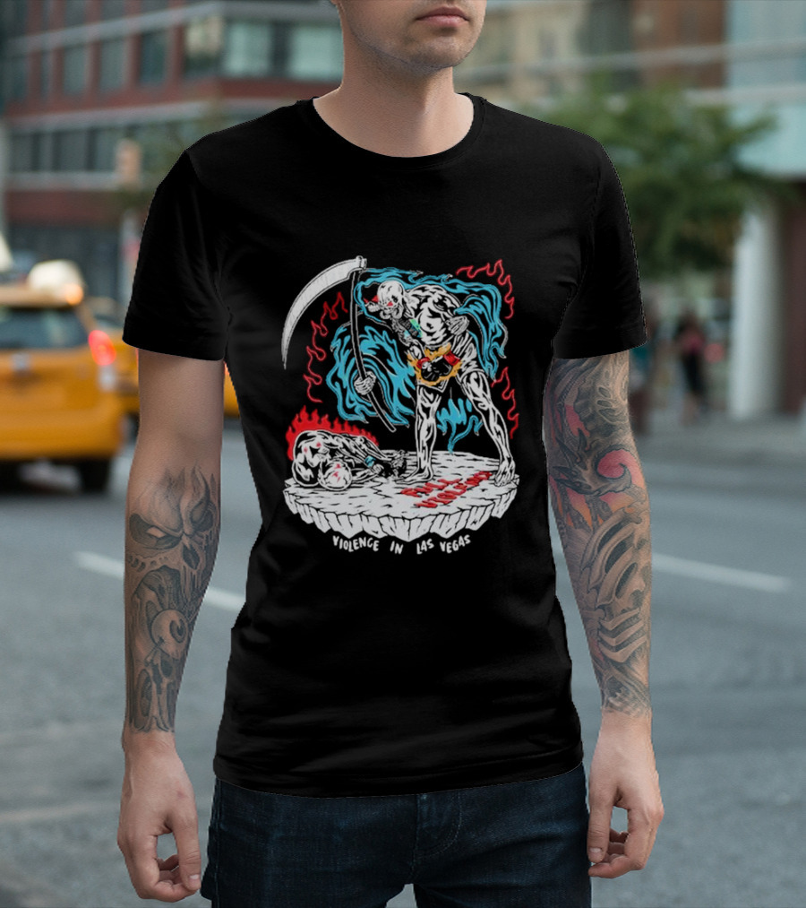 Violence in Las Vegas Josh Emmett Moments T-Shirt