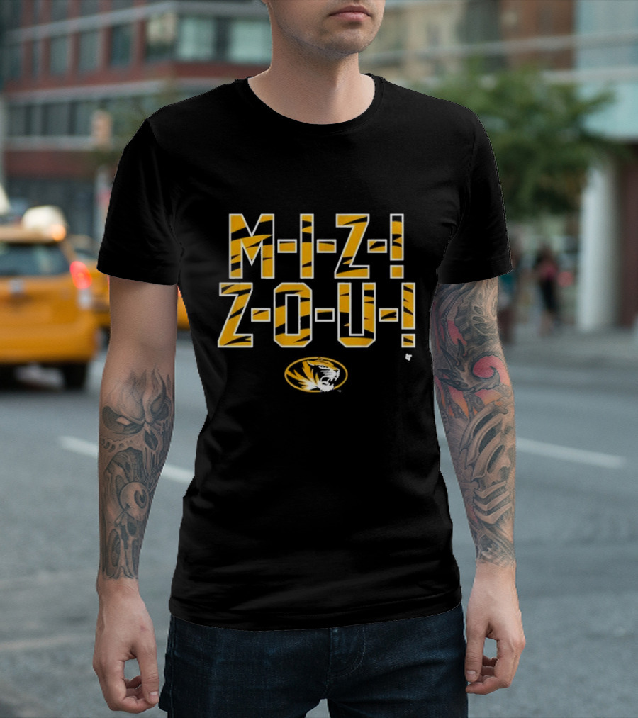 Mizzou Tigers Chant M-I-Z Z-O-U T-Shirt