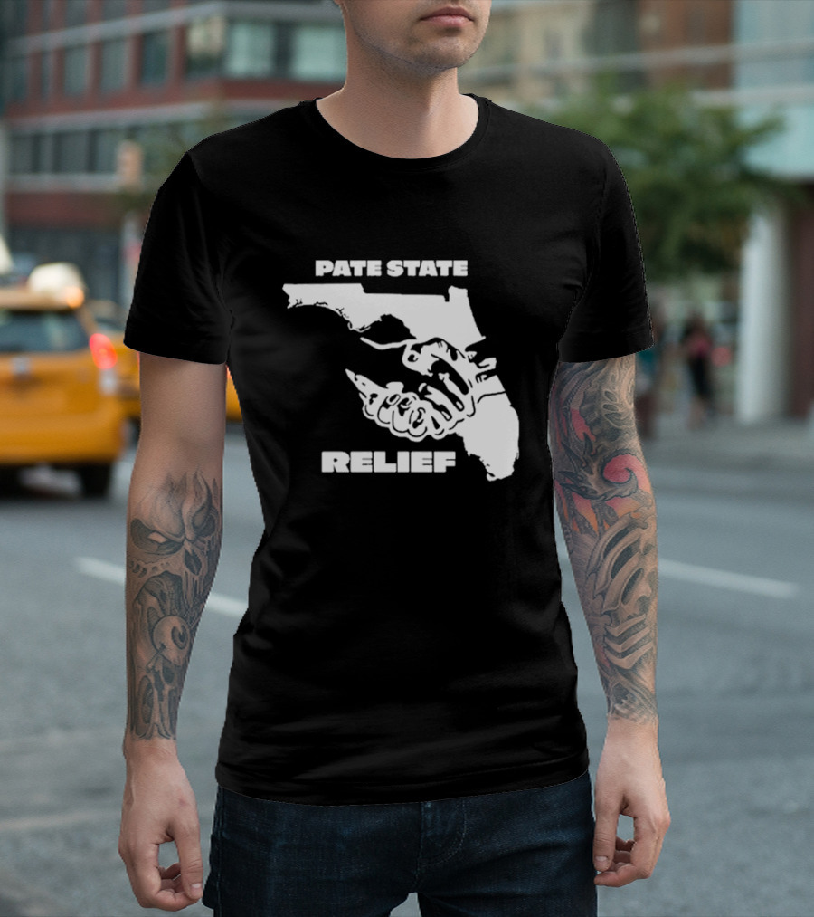 Pate State Florida Relief T-Shirt